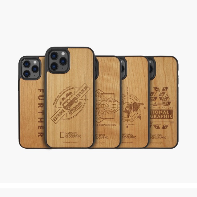 Nat Geo Nature Wood Carving Mobile Case