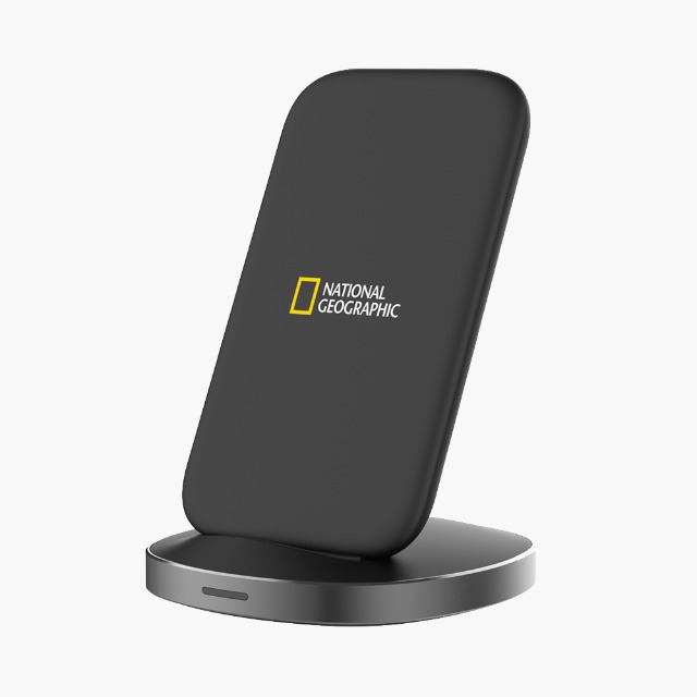 Nat Geo Fast Wireless Desk Mobile Charger