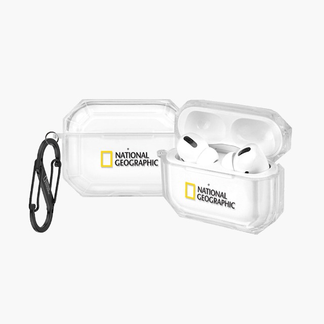 Nat Geo Airpods Pro/Airpods Pro2Crystal Bumper Case