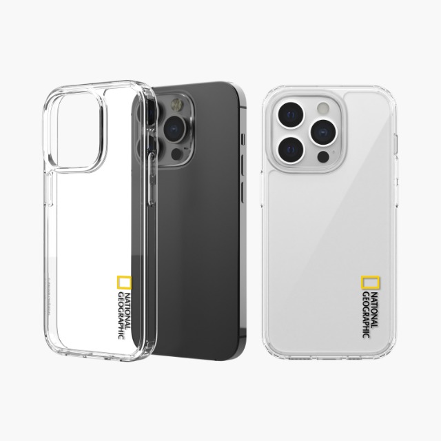 Nat Geo Crystal Clear Case V2 (Jell Hard)(iPhone 14)