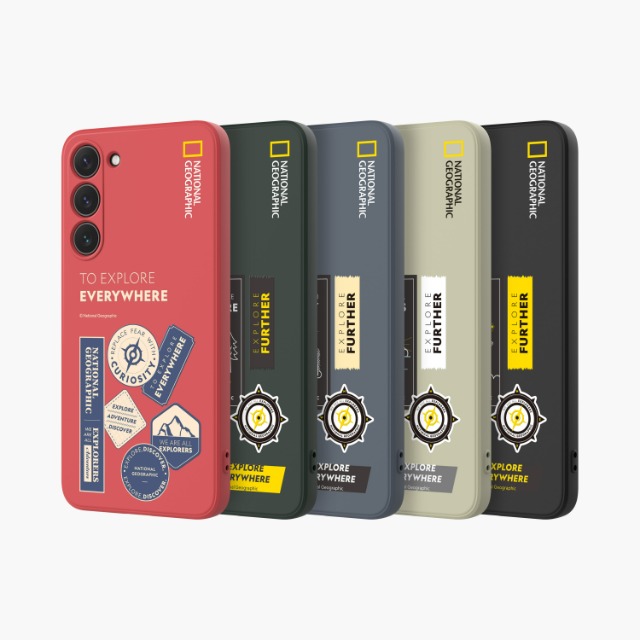 Nat Geo Palette Color Wappen Case(Galaxy S23 Series)