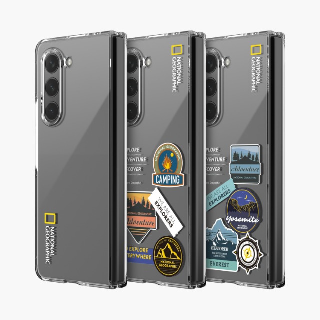 Nat Geo Crystal Slim Fit Case(Galaxy Z Fold5 Series)