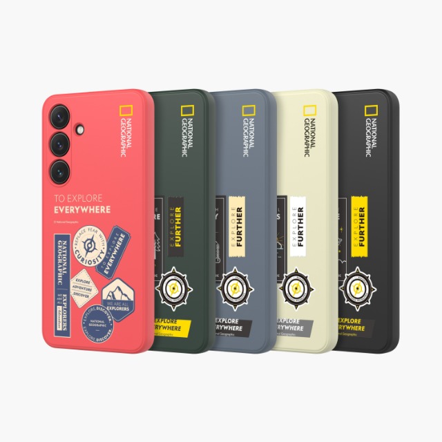 National Geographic Palette Color Wappen Case(Galaxy S24 Series)